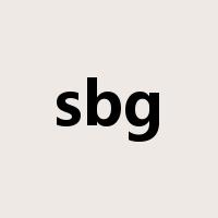 sbg是什么意思