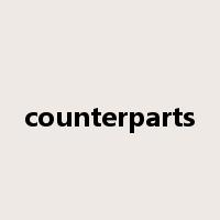 counterparts是什么意思