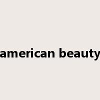 american beauty是什么意思