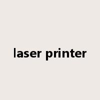 laser printer是什么意思