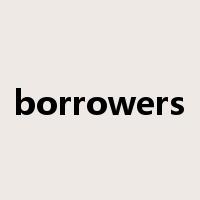 borrowers是什么意思