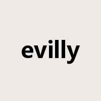 evilly是什么意思