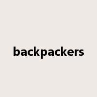 backpackers是什么意思