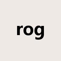 rog是什么意思