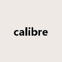 calibre是什么意思