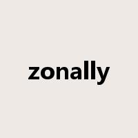 zonally是什么意思