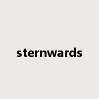 sternwards是什么意思