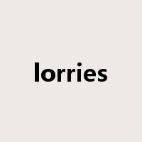 lorries是什么意思
