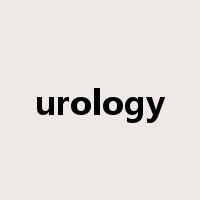 urology是什么意思