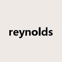reynolds是什么意思