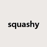 squashy是什么意思