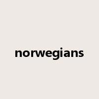 norwegians是什么意思