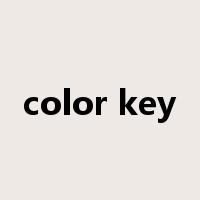 color key是什么意思