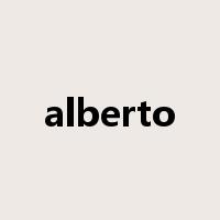 alberto是什么意思