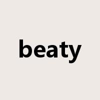 beaty是什么意思