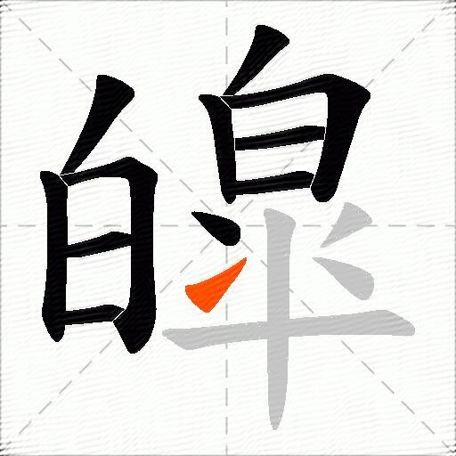皡
