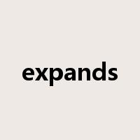 expands是什么意思