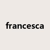 francesca是什么意思