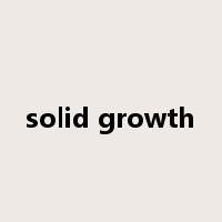 solid growth是什么意思