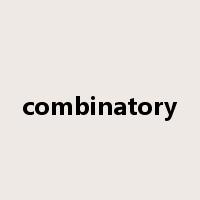 combinatory是什么意思