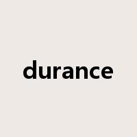 durance是什么意思