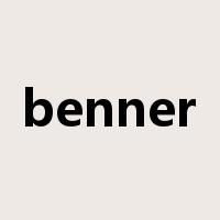 benner是什么意思