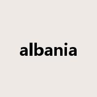albania是什么意思
