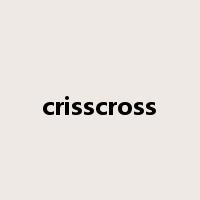 crisscross是什么意思