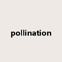 pollination是什么意思