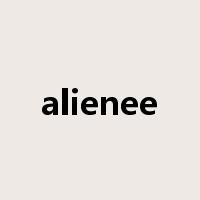 alienee是什么意思