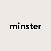 minster是什么意思