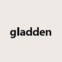 gladden是什么意思