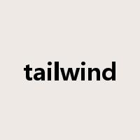 tailwind是什么意思