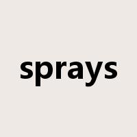 sprays是什么意思