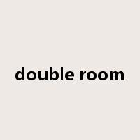 double room是什么意思