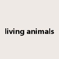 living animals是什么意思