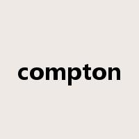 compton是什么意思
