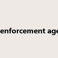 law enforcement agency是什么意思