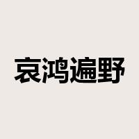 哀鸿遍野是什么意思