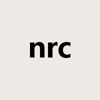 nrc是什么意思
