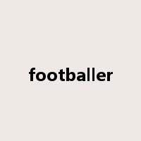 footballer是什么意思