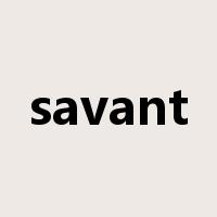 savant是什么意思