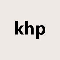 khp是什么意思