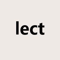 lect是什么意思
