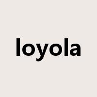 loyola是什么意思