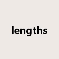 lengths是什么意思
