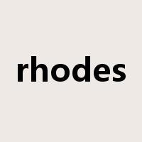 rhodes是什么意思