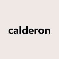 calderon是什么意思
