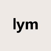 lym是什么意思