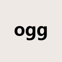 ogg是什么意思
